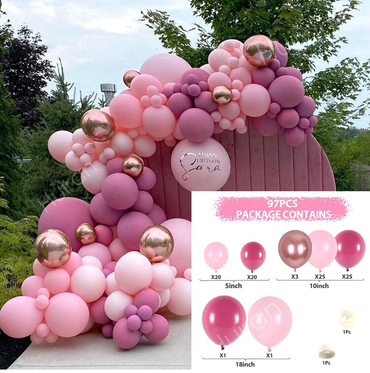 DIY Macaron Balloon Set Party Decor - Coco Potato - dresses and partywear for little girls