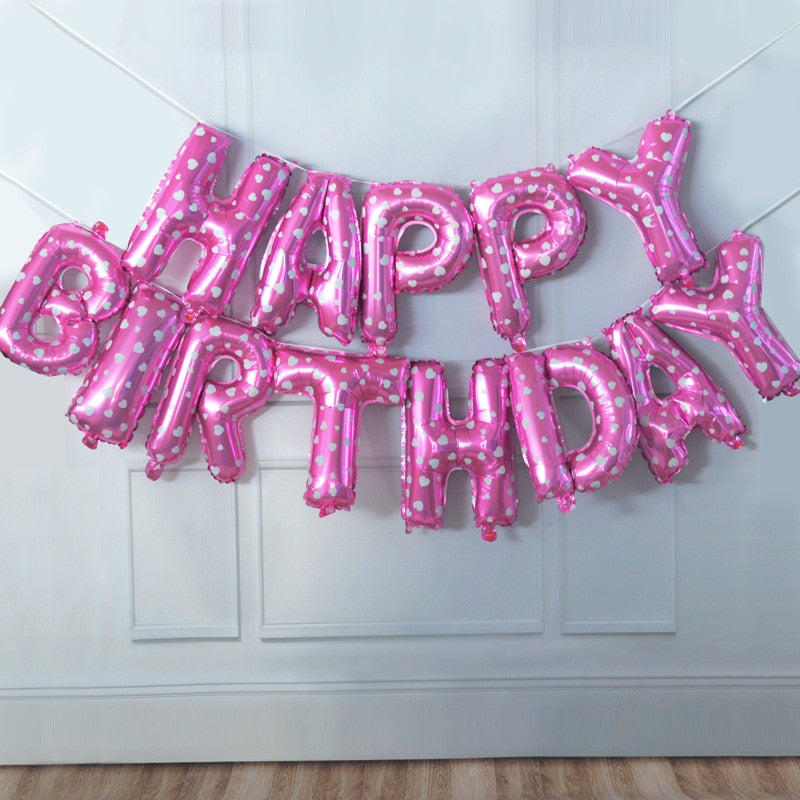 Happy Birthday Balloon Set Party Decor - Coco Potato - dresses and partywear for little girls