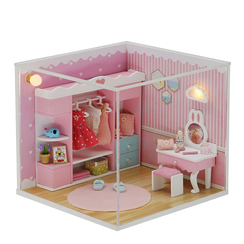 Doll House Miniature DIY Toy - Coco Potato - dresses and partywear for little girls