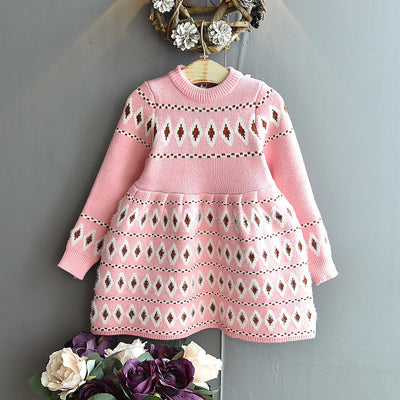 Simple Sweater 2-6yrs Dress - Coco Potato - dresses and partywear for little girls