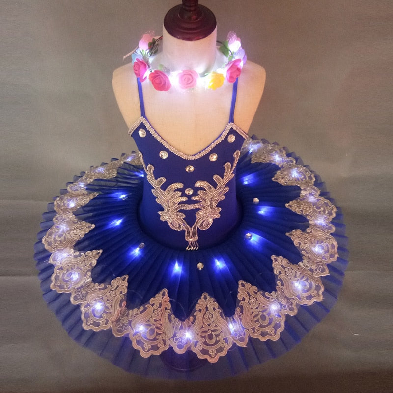 Led Ballet Leotard Dance Tutu Dress - Coco Potato - dresses and partywear for little girls