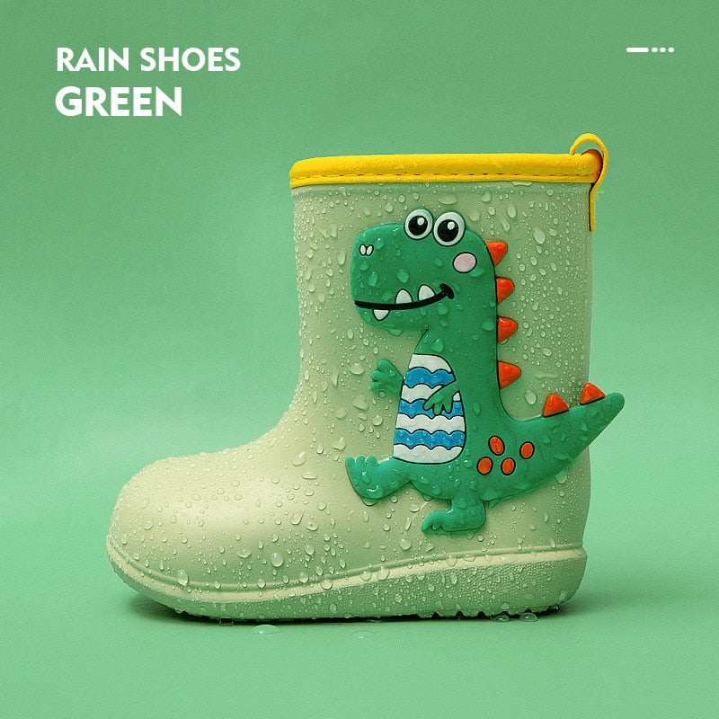 Cartoon Animals Rain Boots Boys Girls Shoes - Coco Potato - dresses and partywear for little girls