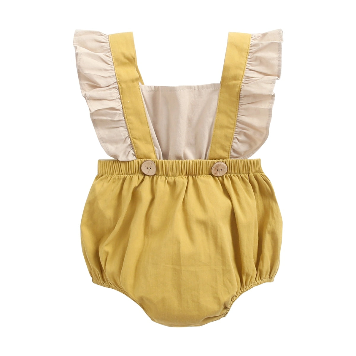 Fly Sleeve Romper 0-3yrs Jumpsuit - Coco Potato - dresses and partywear for little girls
