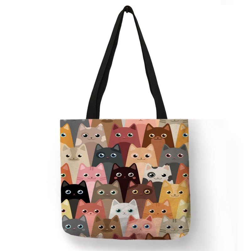 Cute Cat Tote Bag - Coco Potato - dresses and partywear for little girls