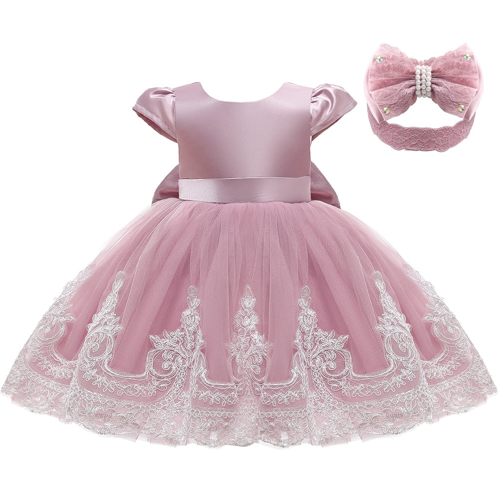 Butterfly Bow Dress  3-24M Baby Toddler Dress - Coco Potato - dresses and partywear for little girls