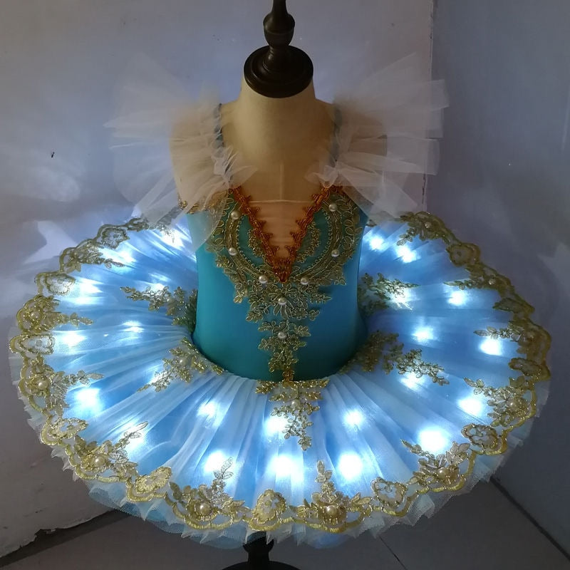 Led Ballet Leotard Dance Fairy Tutu Dress - Coco Potato - dresses and partywear for little girls