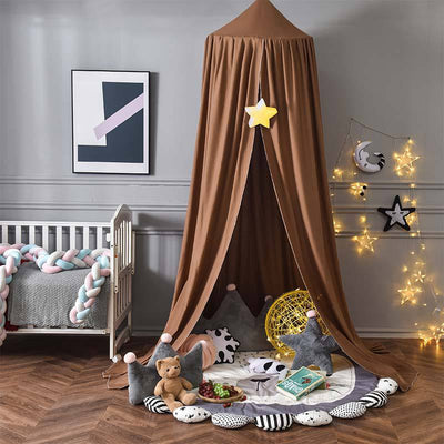 Crib Bed Curtain Canopy Room Decor Home - Coco Potato - dresses and partywear for little girls