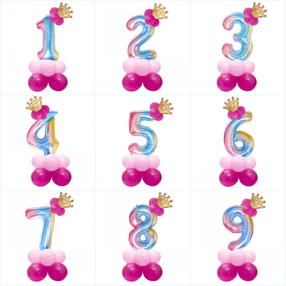 Number Balloon Set Party Decor - Coco Potato - dresses and partywear for little girls