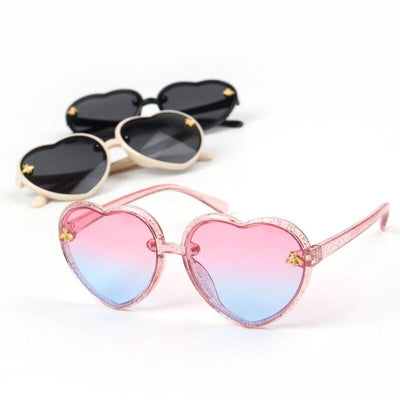 Heart Shape UV 400 Sunglasses One-Size Kids Sunglasses - Coco Potato - dresses and partywear for little girls