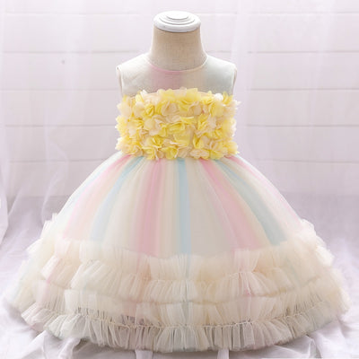 Cake Flower 3M-5yrs Dress - Coco Potato - dresses and partywear for little girls