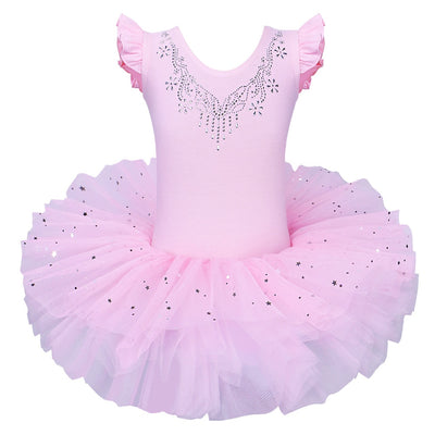 Ballet Leotard Dance Tutu Tulle Dress 3-7yrs Dancing Dress - Coco Potato - dresses and partywear for little girls
