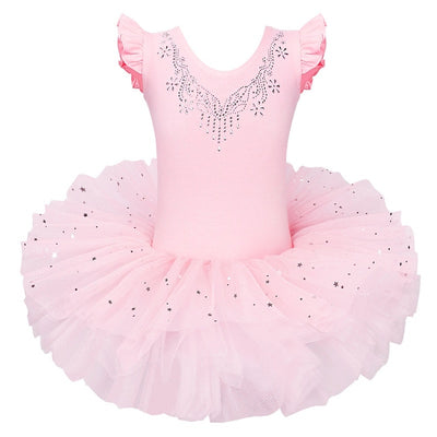 Ballet Leotard Dance Tutu Tulle Dress 3-7yrs Dancing Dress - Coco Potato - dresses and partywear for little girls