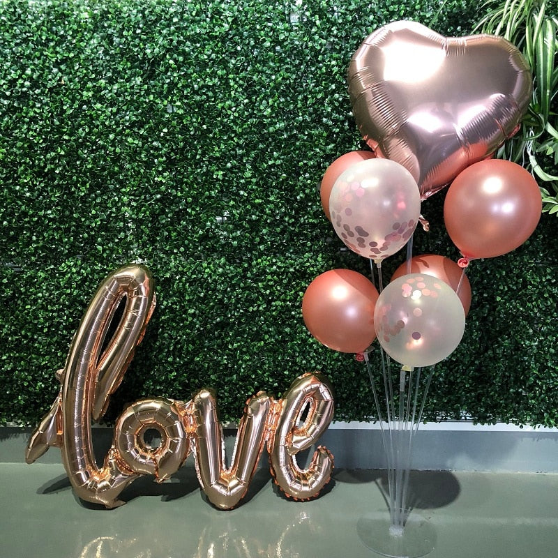 Rose Gold Balloon Party Decor - Coco Potato - dresses and partywear for little girls