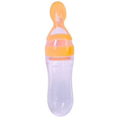 Silicone Spoon Bottle 4M-4yrs Baby Toddler Feeder - Coco Potato - dresses and partywear for little girls