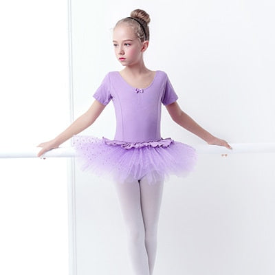 Ballet Leotard Tutu Long Short Sleeves Dance Dress - Coco Potato - dresses and partywear for little girls