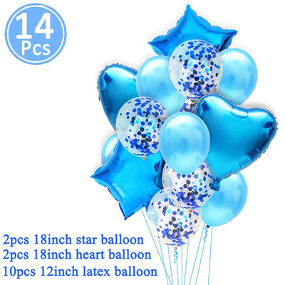 DIY 1st Birthday Blue Party Decor - Coco Potato - dresses and partywear for little girls