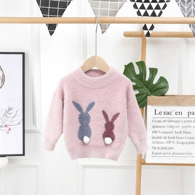 Cute Bunny 1-5yrs Sweater - Coco Potato - dresses and partywear for little girls