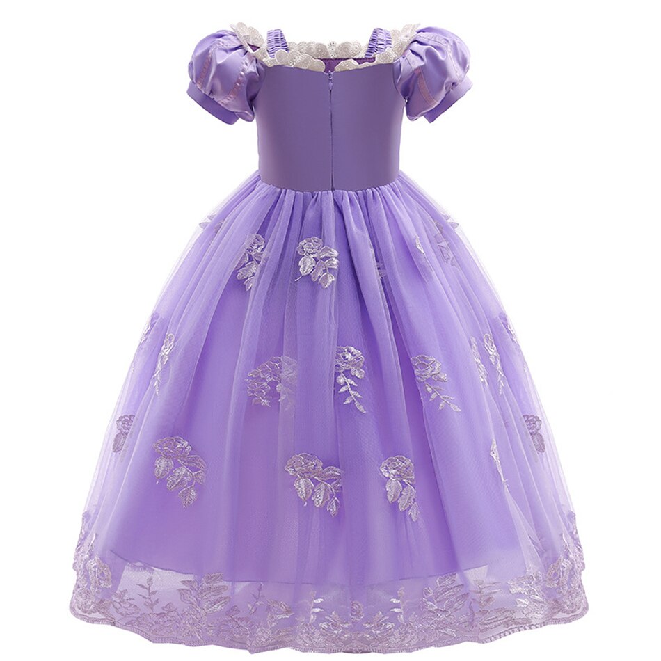 Tangled Rapunzel Inspired 3-10yrs Dress - Coco Potato - dresses and partywear for little girls