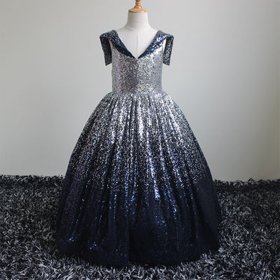 Sequins Ball Gowns 3-14yrs Toddler Girl Dress - Coco Potato - dresses and partywear for little girls