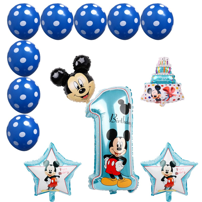Cartoon Animal 1st Birthday Balloon Party Decor - Coco Potato - dresses and partywear for little girls
