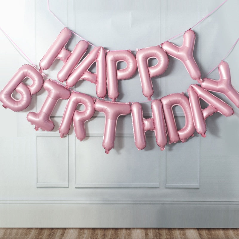 Happy Birthday Balloon Set Party Decor - Coco Potato - dresses and partywear for little girls