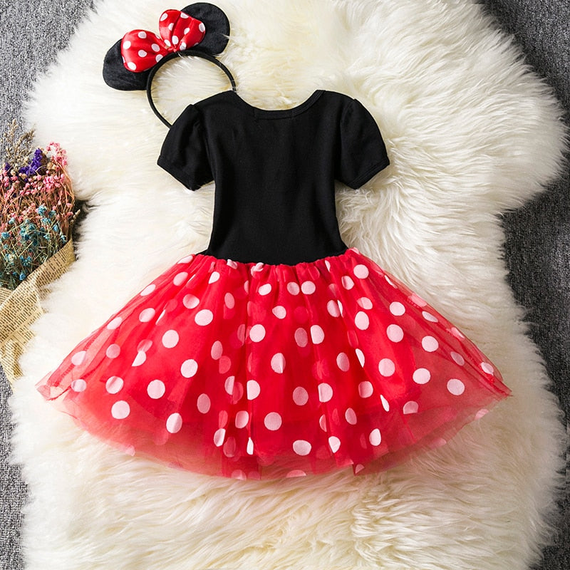 Cartoon Inspired Dress 12M-6yrs Baby Toddler Girl Dress - Coco Potato - dresses and partywear for little girls