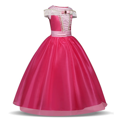 Sleeping Beauty Aurora Inspired 4-10yrs Girls Costume Dress - Coco Potato - dresses and partywear for little girls