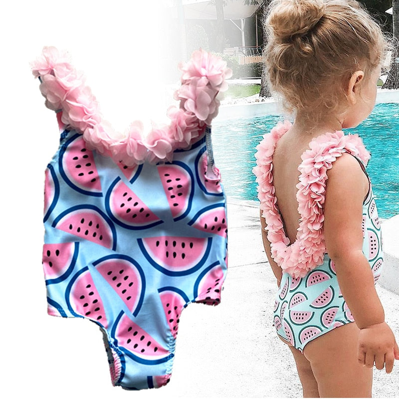 Girl One-Piece Swimsuit 6M-4yrs - Coco Potato - dresses and partywear for little girls