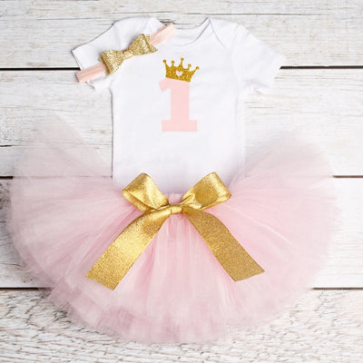 1 Year Birthday Outfit 12M Baby Dress - Coco Potato - dresses and partywear for little girls
