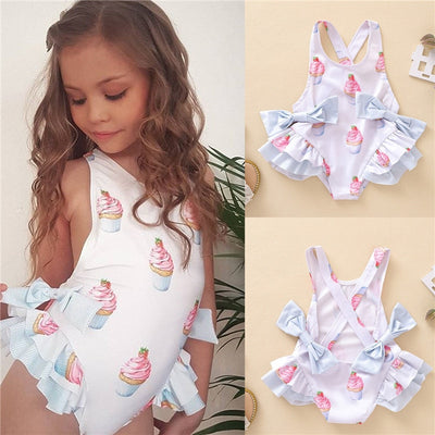 Girl One-Piece Swimsuit 6M-4yrs - Coco Potato - dresses and partywear for little girls