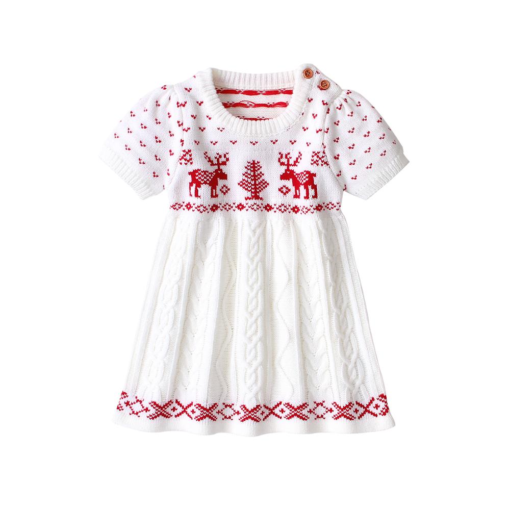 Christmas Sweater Dress 9M-4yrs Dress - Coco Potato - dresses and partywear for little girls