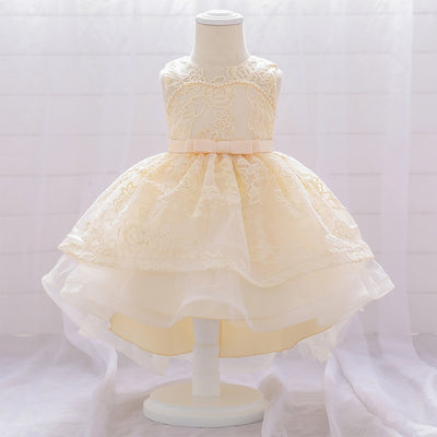 Fancy Embroidery Lace 3-24M Dress - Coco Potato - dresses and partywear for little girls