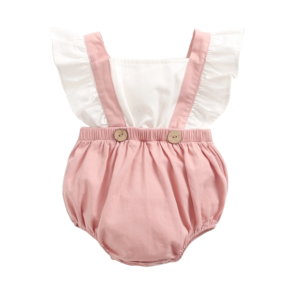 Fly Sleeve Romper 0-3yrs Jumpsuit - Coco Potato - dresses and partywear for little girls