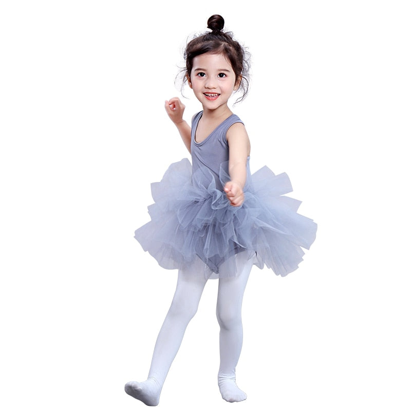 Ballet Leotard Dance Tutu Dress 12M-8yrs Dancing Dress - Coco Potato - dresses and partywear for little girls