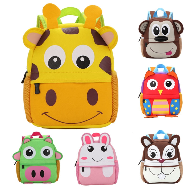 Cartoon Animal Bag Kids Bag - Coco Potato - dresses and partywear for little girls