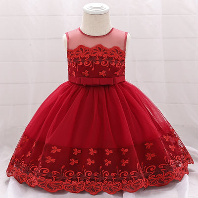 Floral Princess Dress 3-24M Baby Dress - Coco Potato - dresses and partywear for little girls