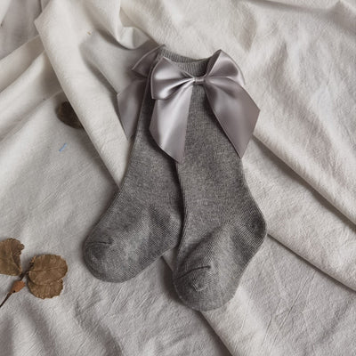 Big Bow Socks - Coco Potato - dresses and partywear for little girls