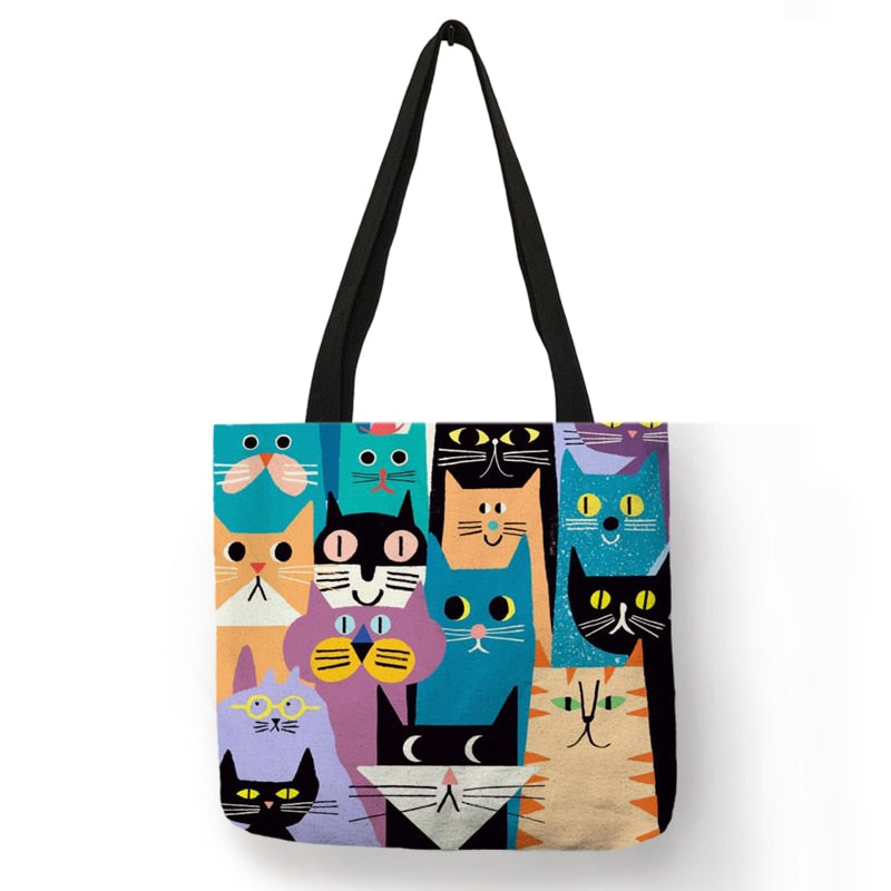 Cute Cat Tote Bag - Coco Potato - dresses and partywear for little girls