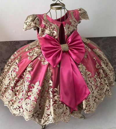 Tutu Embroidery Dress 4-10yrs Toddler Girl Dress - Coco Potato - dresses and partywear for little girls