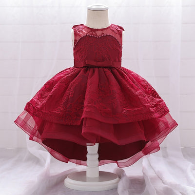Fancy Embroidery Lace 3-24M Dress - Coco Potato - dresses and partywear for little girls