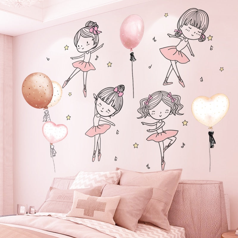 DIY Wall Stickers Room Decor Home - Coco Potato - dresses and partywear for little girls