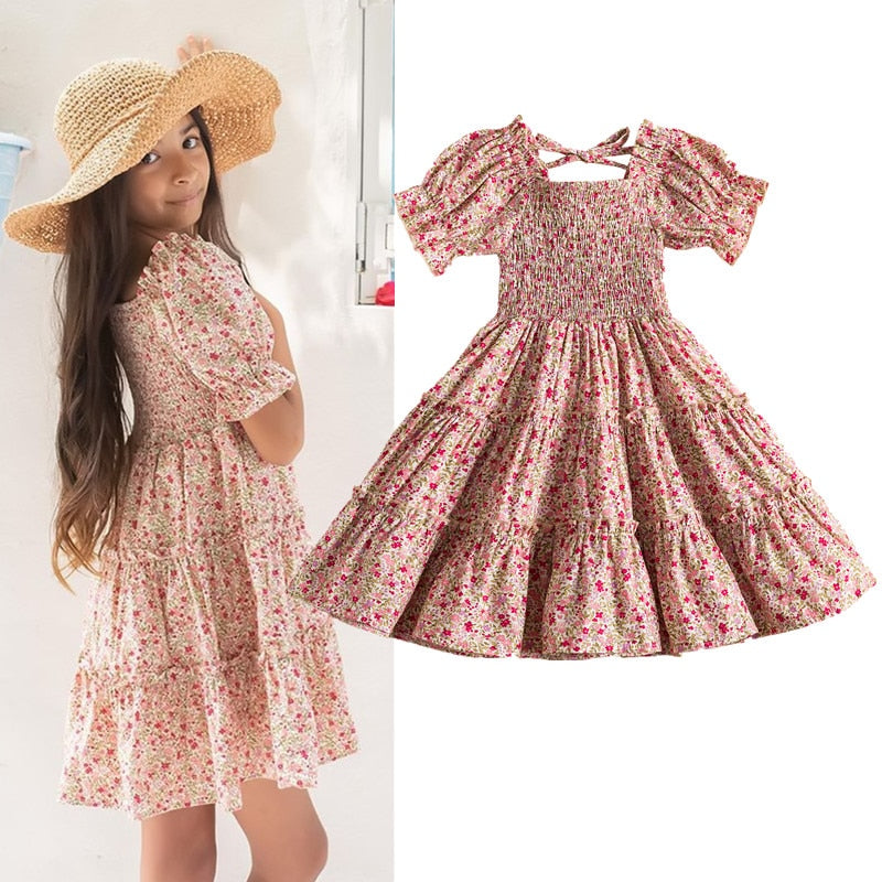 Sweet Heart Dress 3-8yrs Toddler Girl Dress - Coco Potato - dresses and partywear for little girls