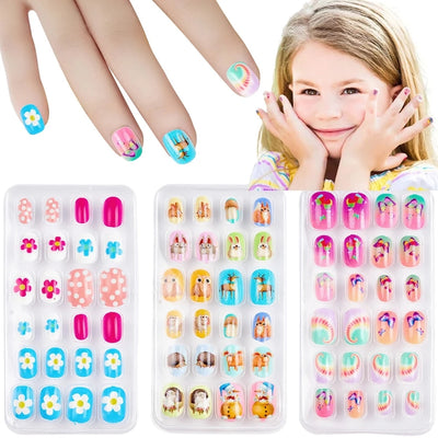 Children Cute Fun Nail Manicure Sticker - Coco Potato - dresses and partywear for little girls