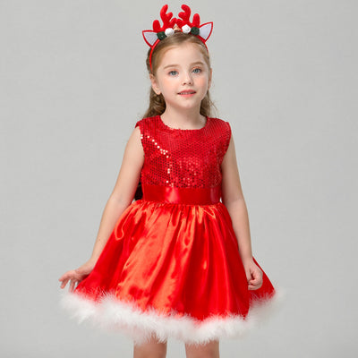 Christmas Sequine 18M-6yrs Dress - Coco Potato - dresses and partywear for little girls