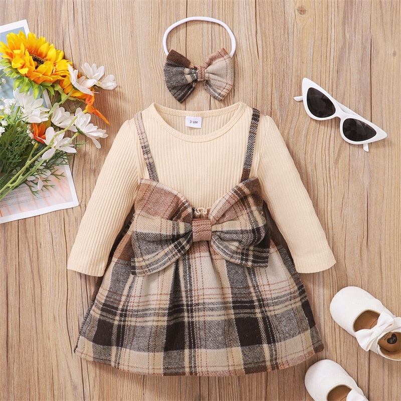 Classic Plaid 9M-3yrs Dress - Coco Potato - dresses and partywear for little girls