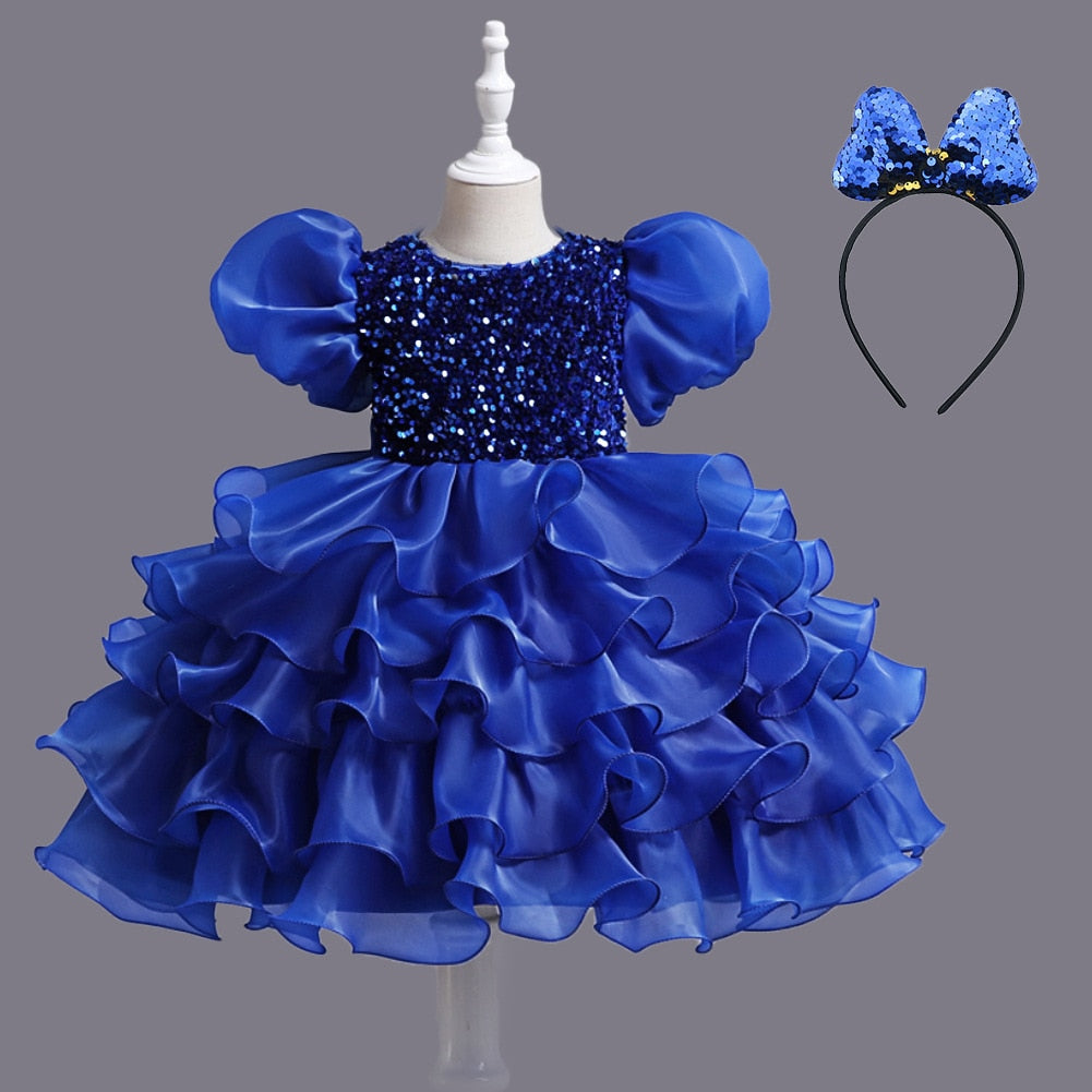 Sparkle Flower Tutu 2-10yrs Dress - Coco Potato - dresses and partywear for little girls