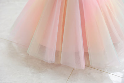 Rainbow Tulle 6M-6yrs Dress - Coco Potato - dresses and partywear for little girls