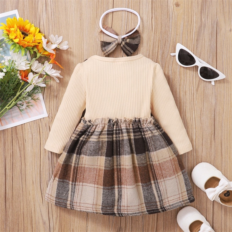 Classic Plaid 9M-3yrs Dress - Coco Potato - dresses and partywear for little girls