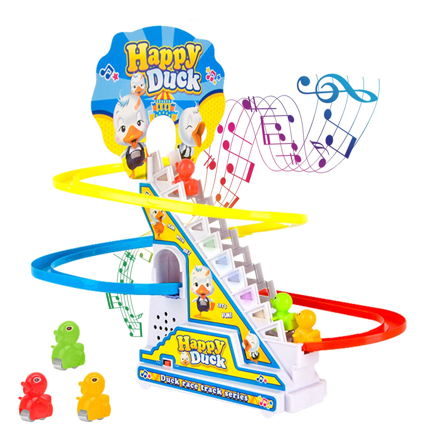 Happy Stairs Racing Toy - Coco Potato - dresses and partywear for little girls