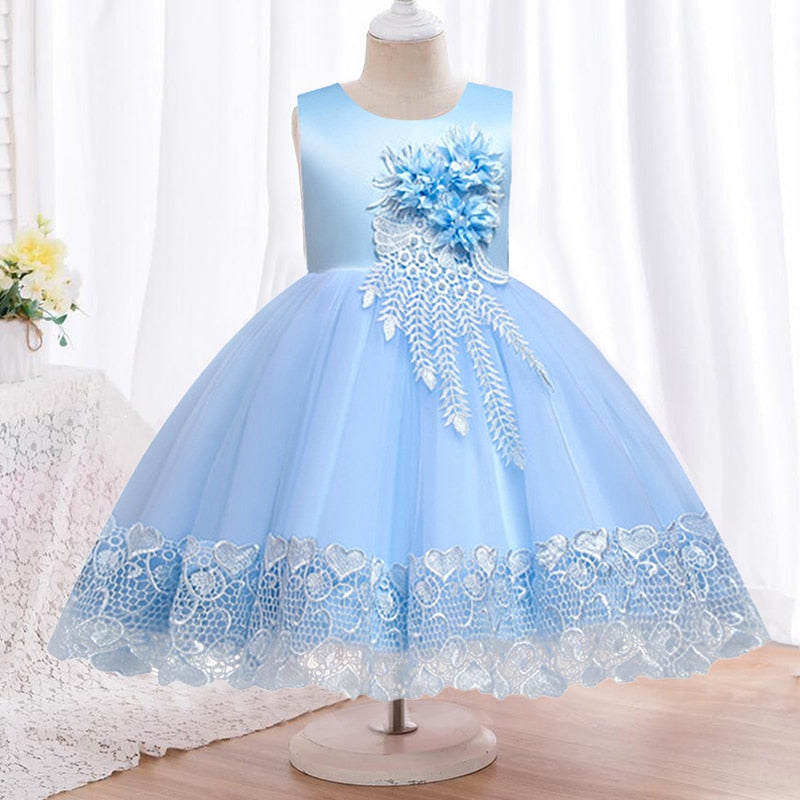Fancy Elegant Gown 2-10yrs Baby Toddler Girl Dress - Coco Potato - dresses and partywear for little girls
